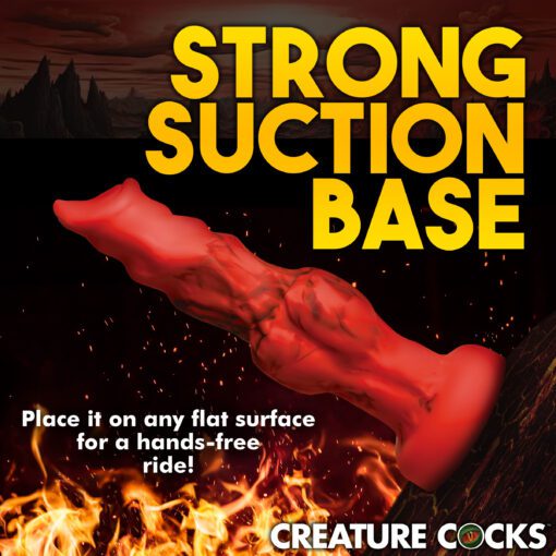Fire Hound Silicone Dildo - Small - Image 7