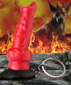 Hell Hound Mini Dildo Key Chain