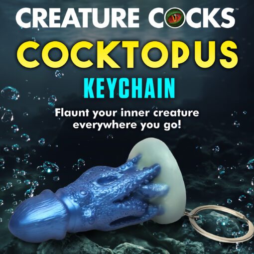 Cocktopus Mini Dildo Key Chain - Image 2
