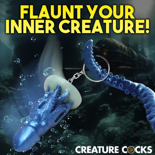 Cocktopus Mini Dildo Key Chain - Image 3