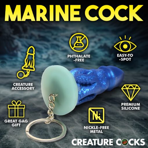 Cocktopus Mini Dildo Key Chain - Image 5