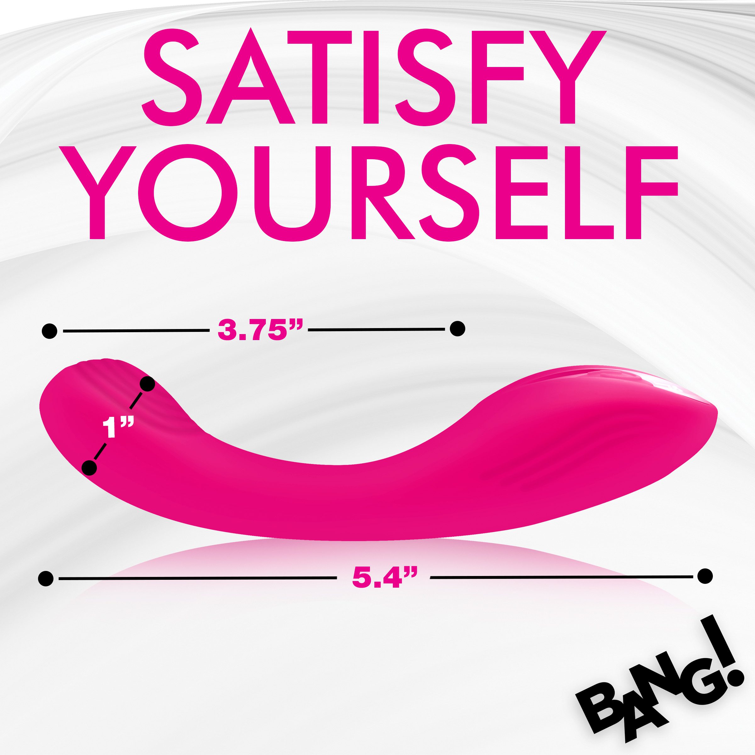 G-Spot Silicone Vibrator - Pink - Image 4