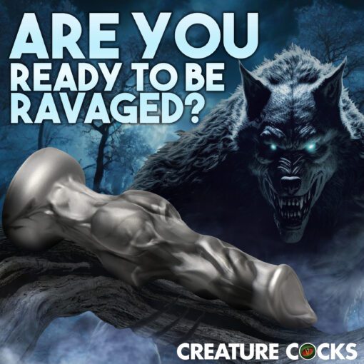 Night Prowler Silicone Dildo - Large - Image 3