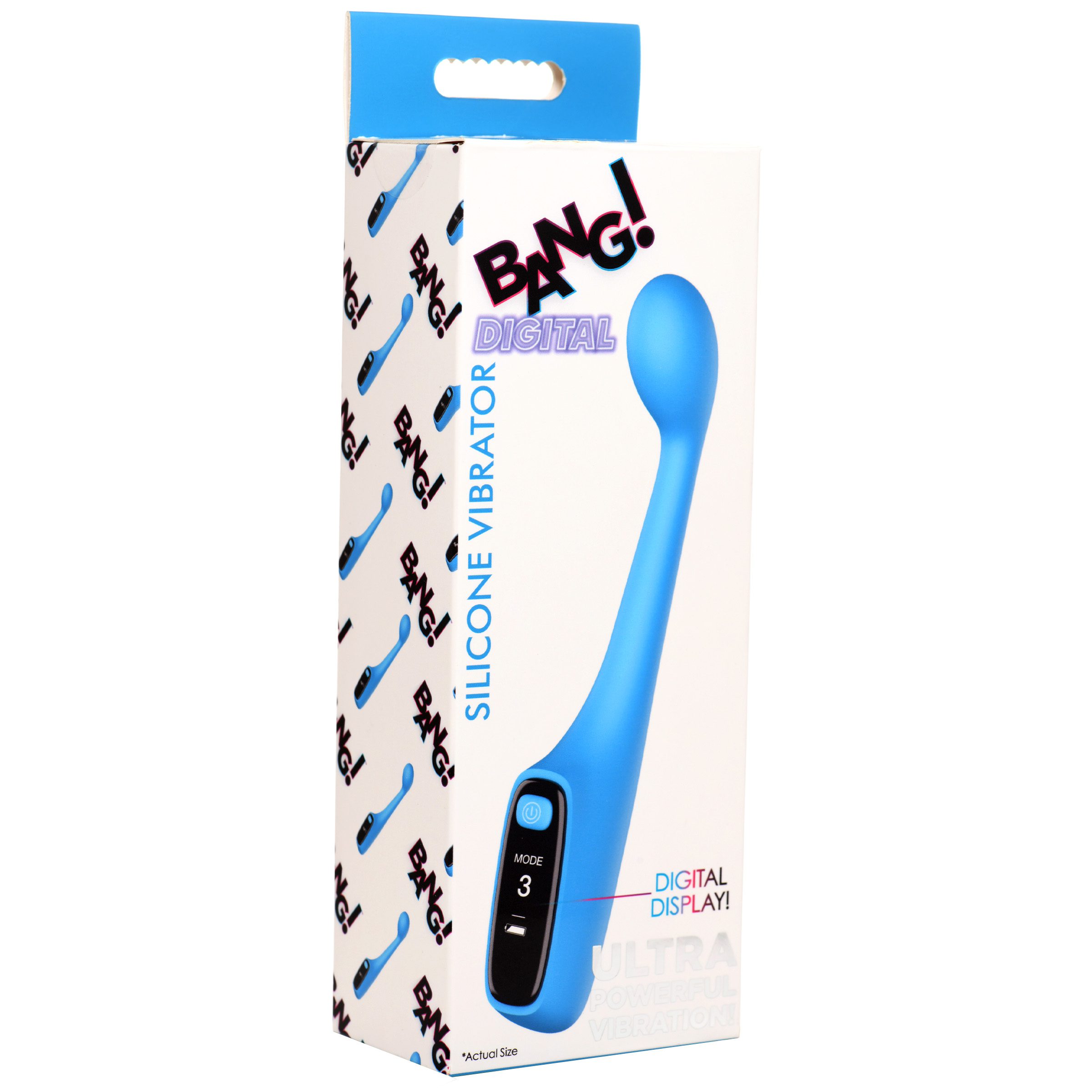 Silicone G-spot Vibrator with Digital Display - Image 9