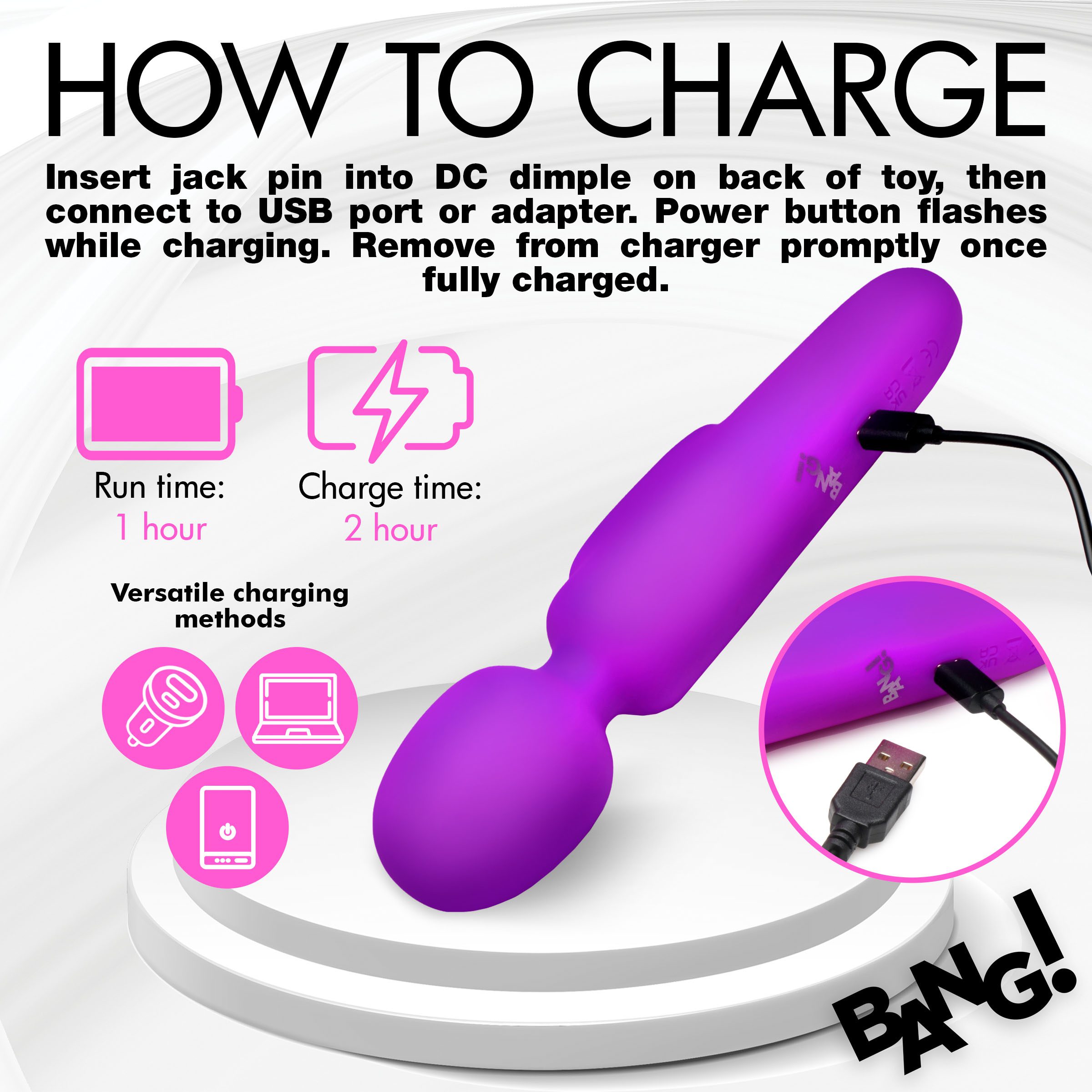 Digital Silicone Wand with Display - Image 7