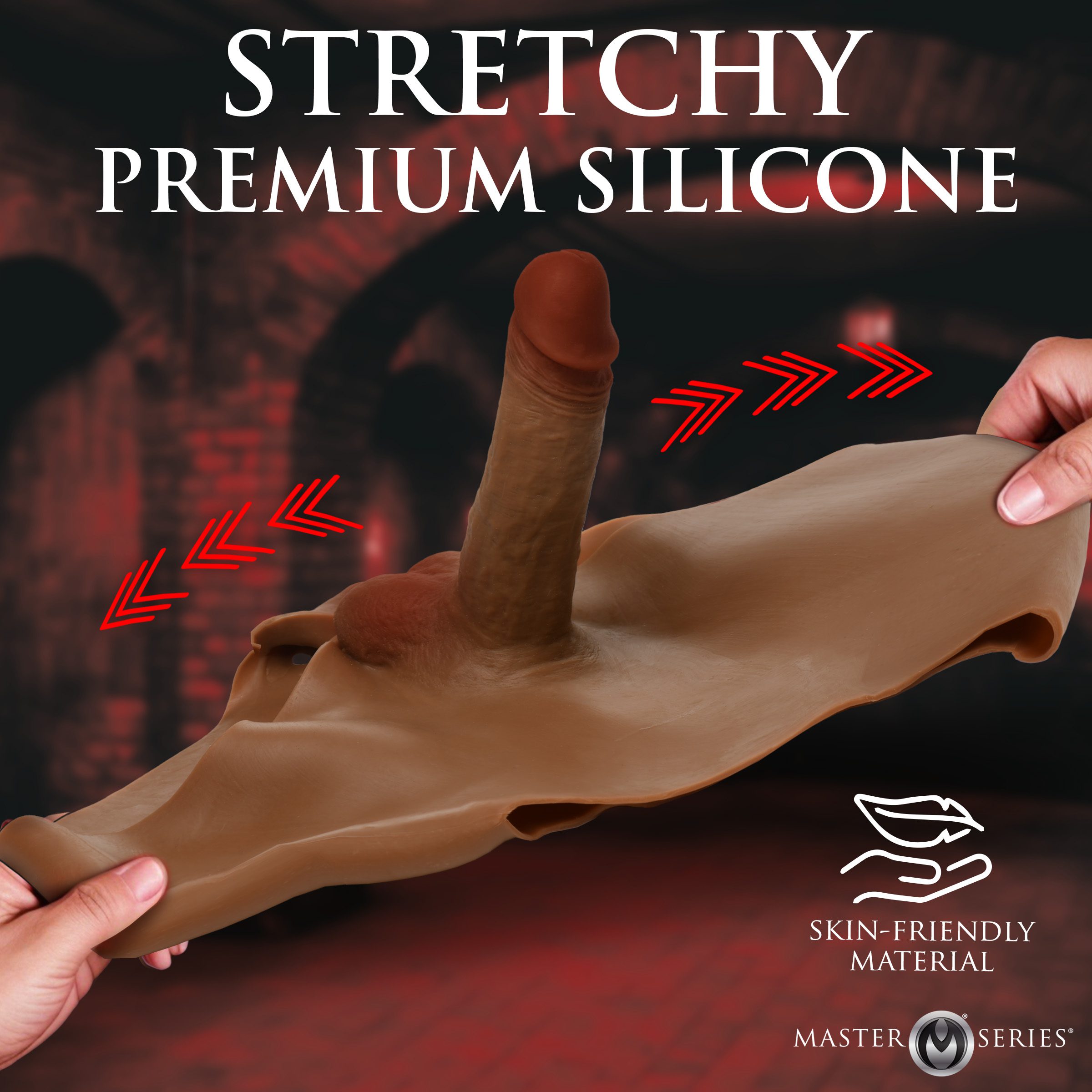 Hard-On Briefs Silicone Penis Panties - Large - Image 4