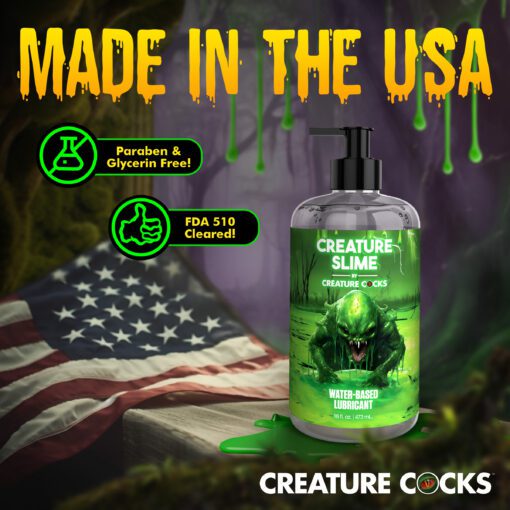 Creature Slime Water-Based Lubricant - 16oz - Image 6