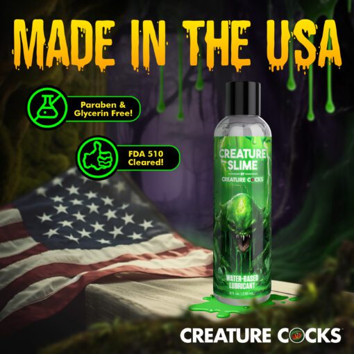 Creature Slime Water-Based Lubricant - 8oz - Image 5