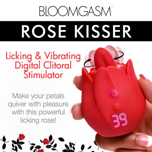 Rose Kisser Licking and Vibrating Digital Clitoral Stimulator - Image 2