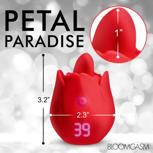 Rose Kisser Licking and Vibrating Digital Clitoral Stimulator - Image 4