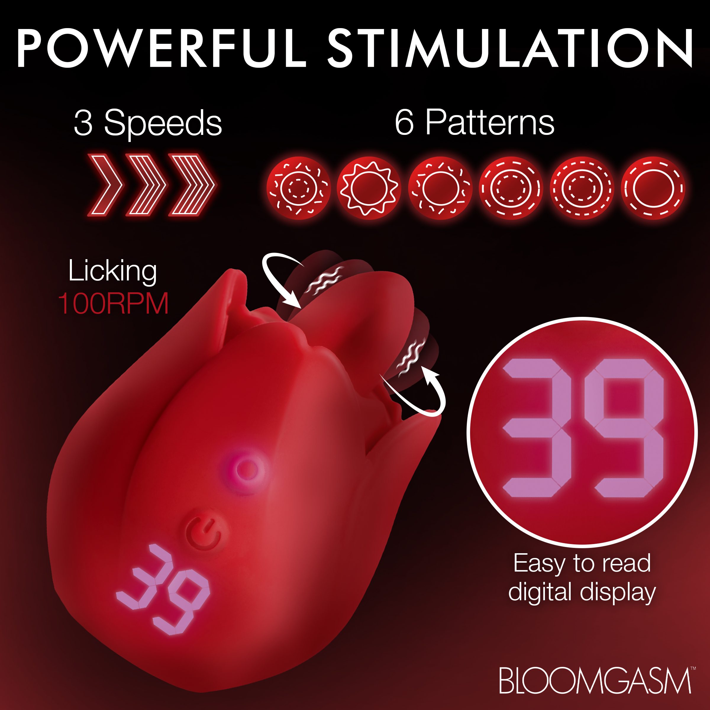 Rose Kisser Licking and Vibrating Digital Clitoral Stimulator - Image 6