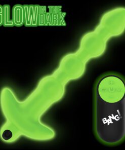 Glow-in-the-Dark Silicone Anal Beads