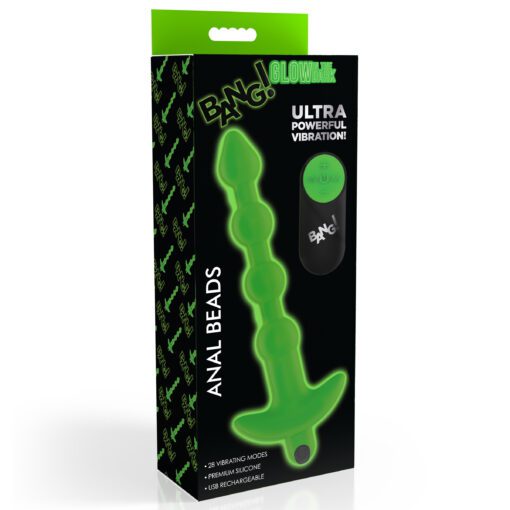 Glow-in-the-Dark Silicone Anal Beads - Image 9
