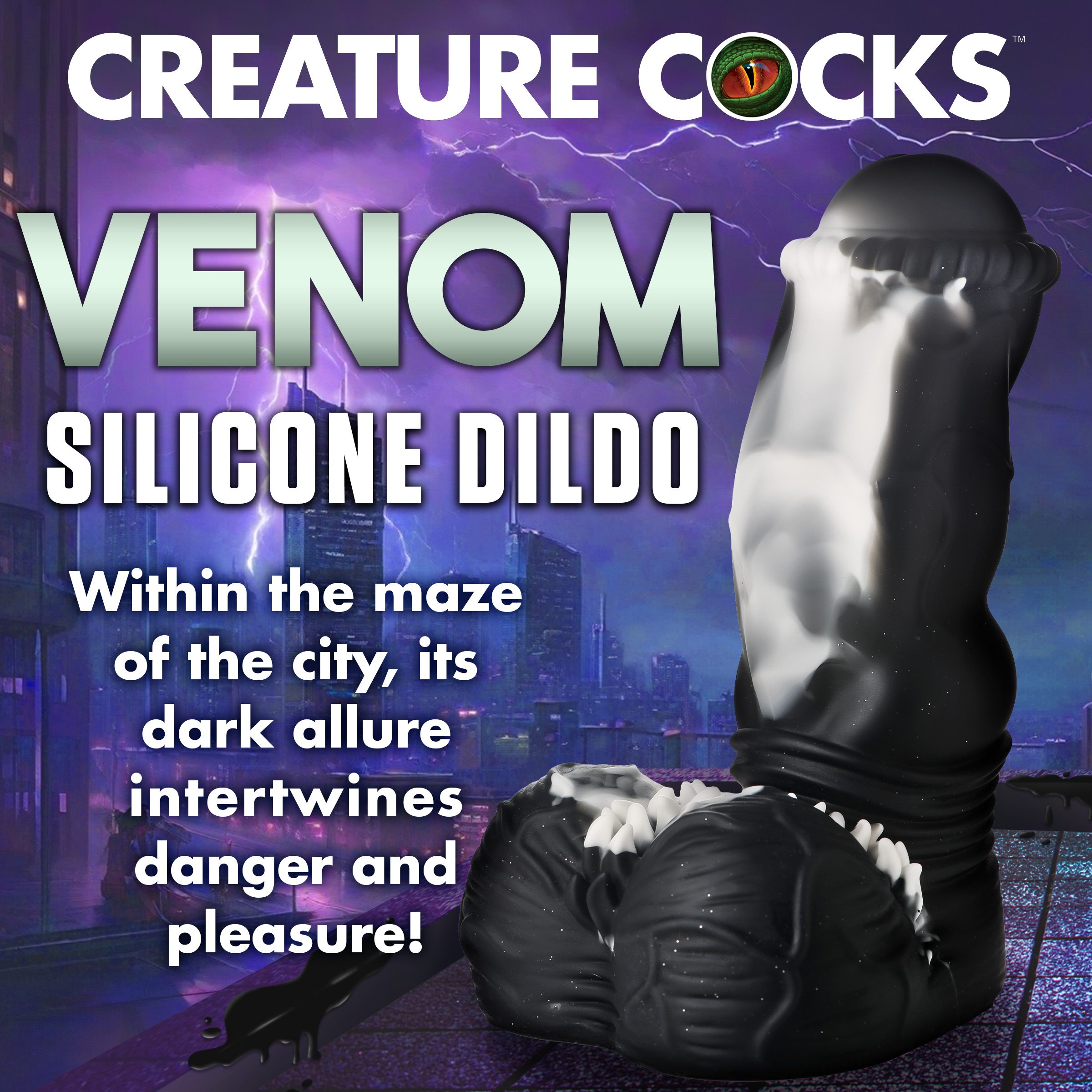 Venom Silicone Dildo - Image 2