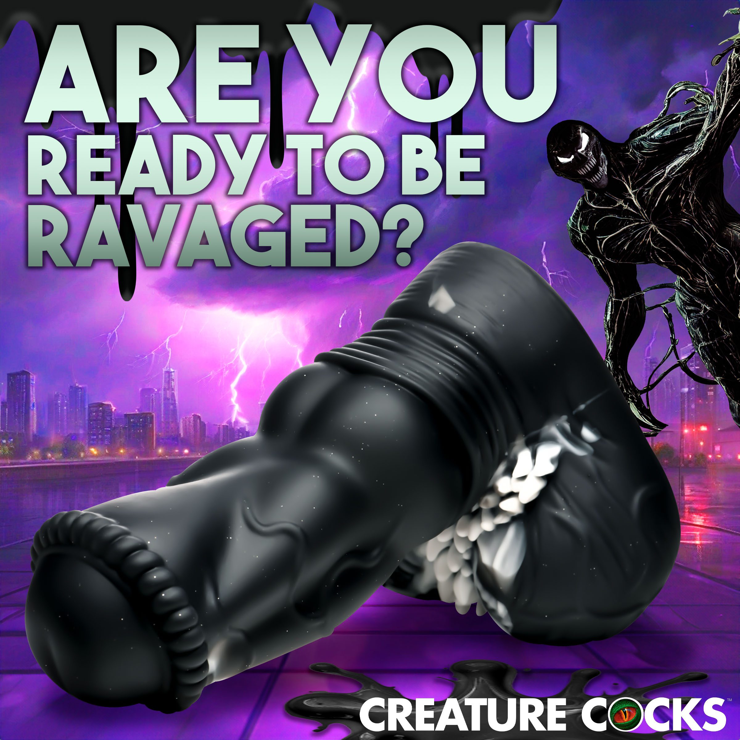 Venom Silicone Dildo - Image 3