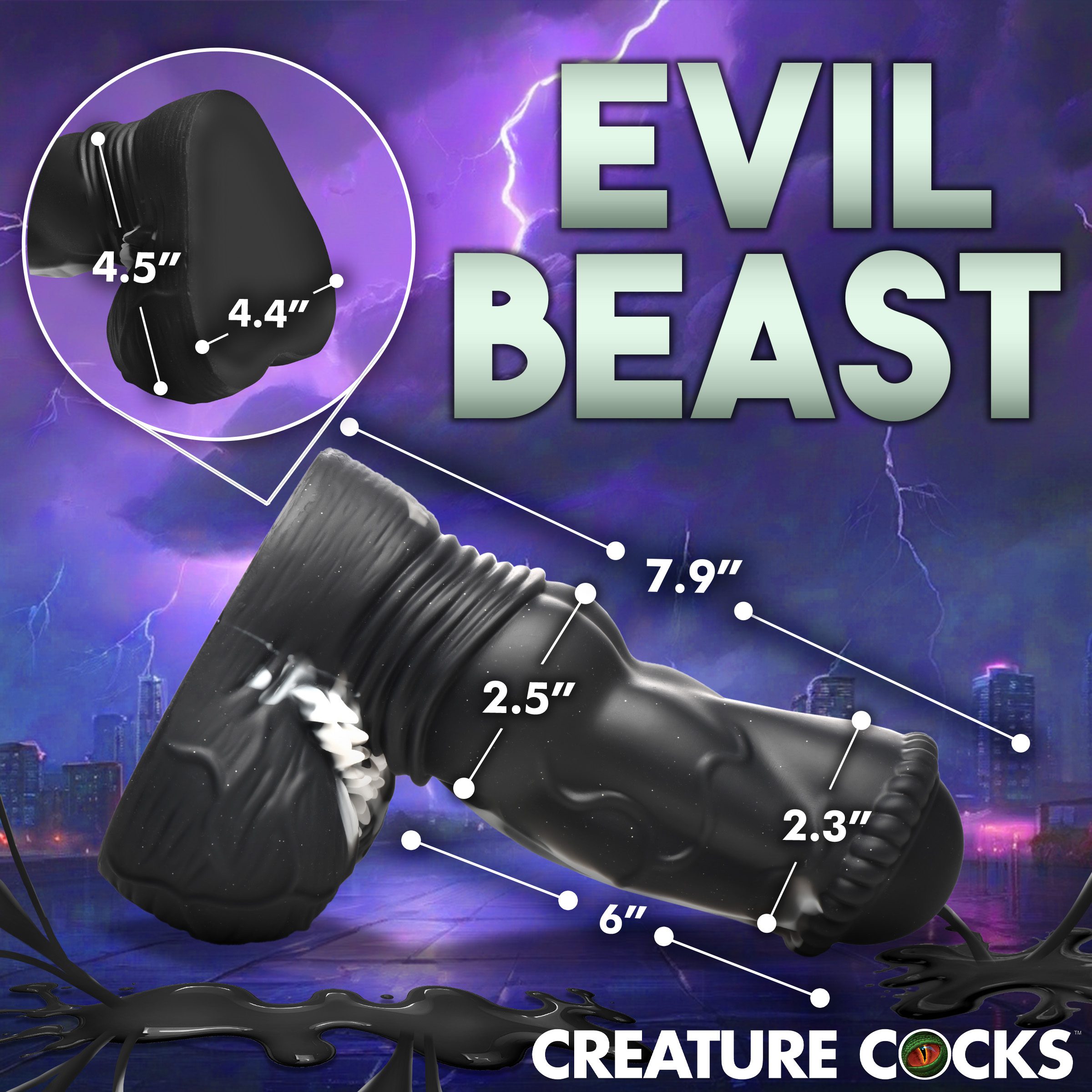 Venom Silicone Dildo - Image 4