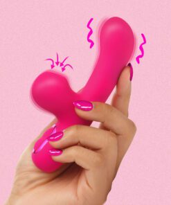Mini Suction Silicone G-Spot Rabbit Vibrator