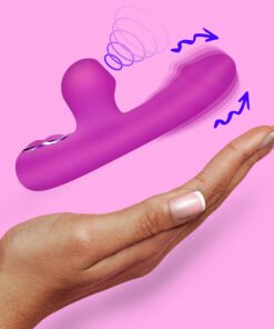 Mini Suction Silicone Rabbit Vibrator