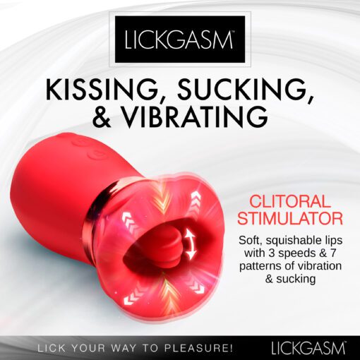 Kiss Me More Kissing, Sucking and Vibrating Clitoral Stimulator - Image 2