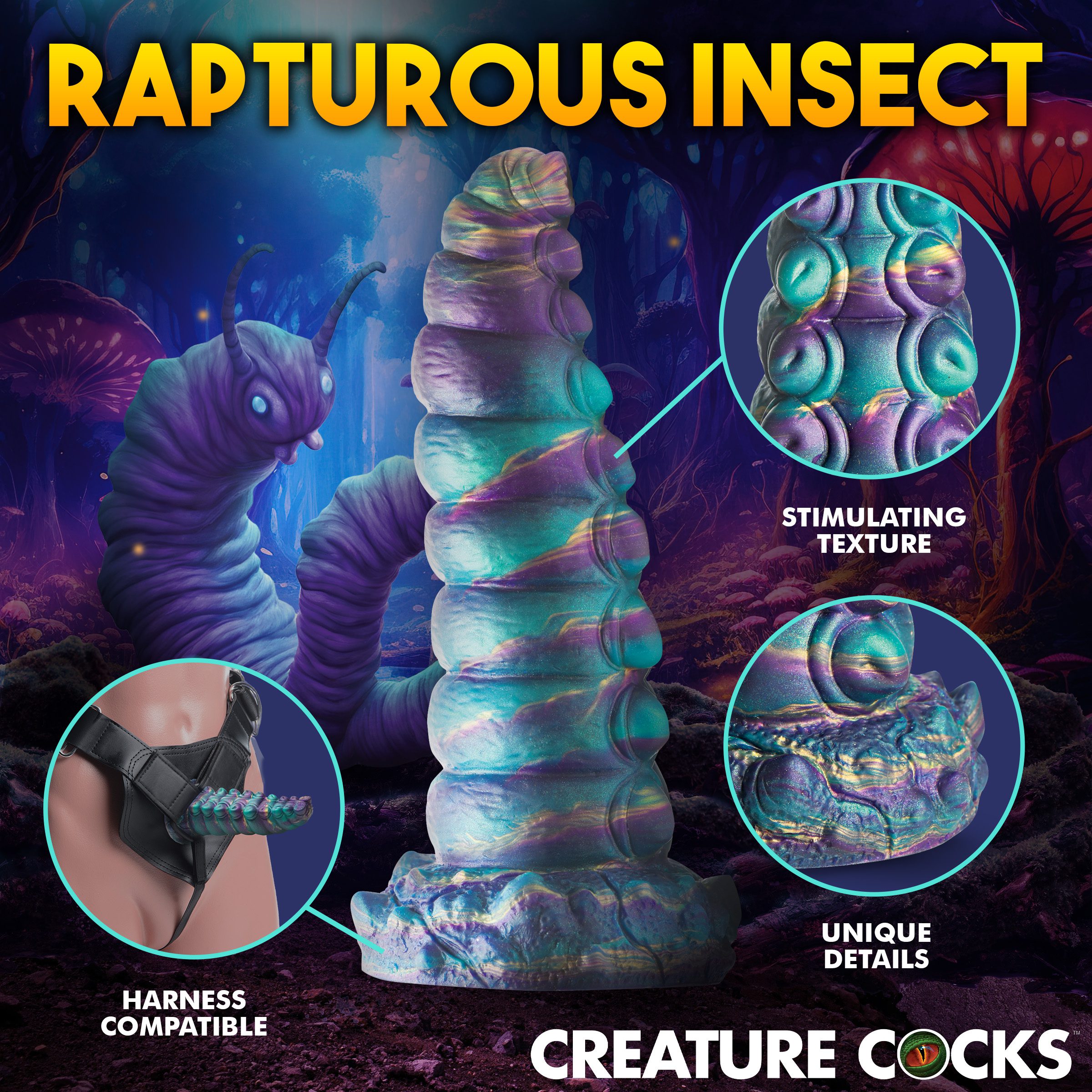 Chrysalis Silicone Dildo - Image 6