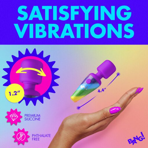 Rainbow Mini Silicone Wand - Image 3