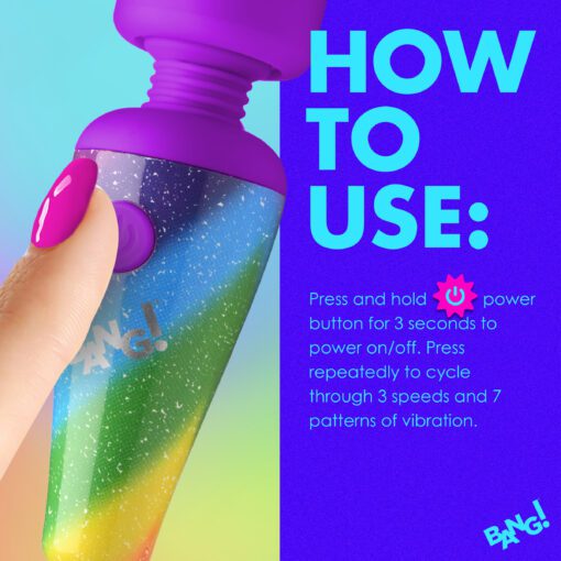 Rainbow Mini Silicone Wand - Image 6