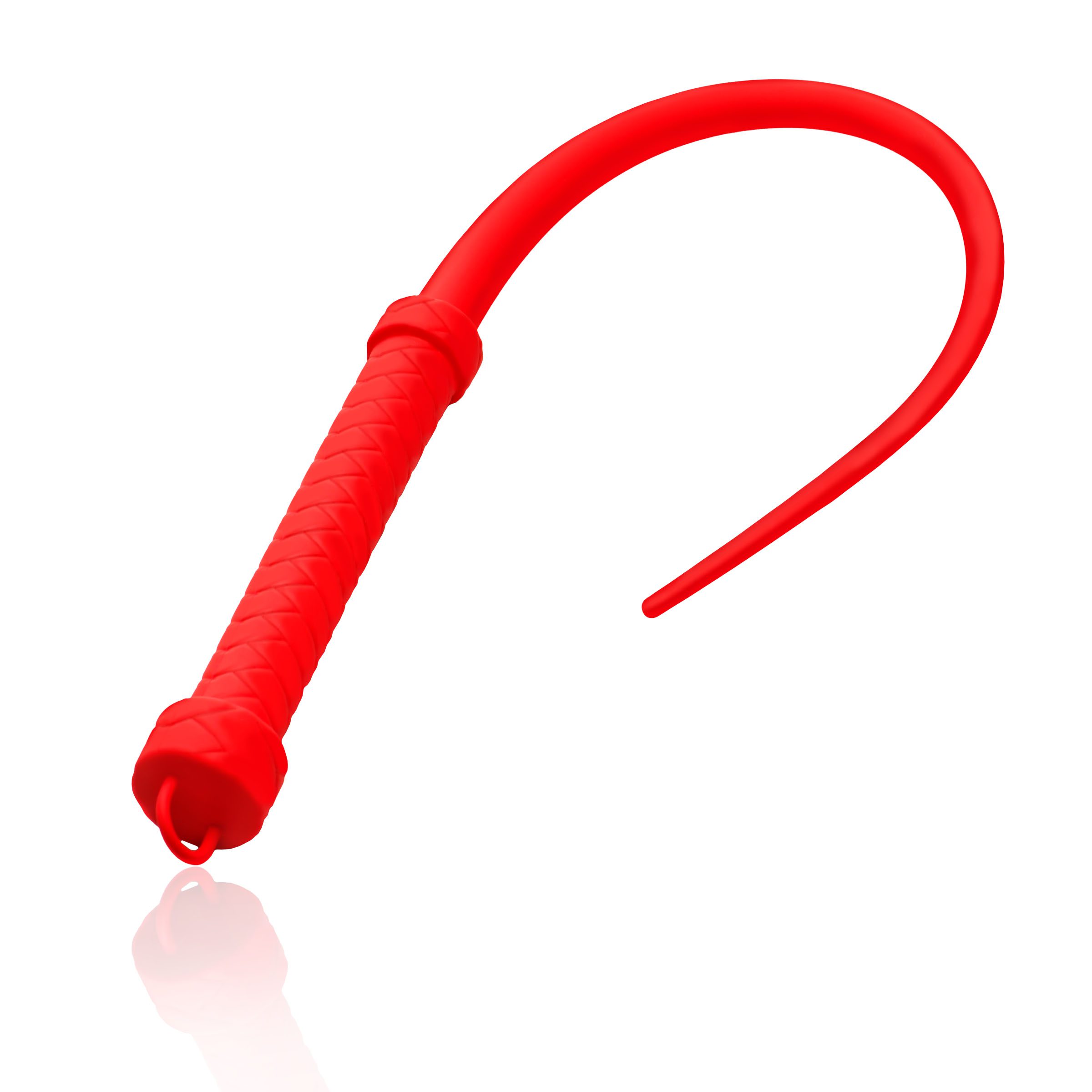 Viper Tail Silicone Whip - Red - Image 6