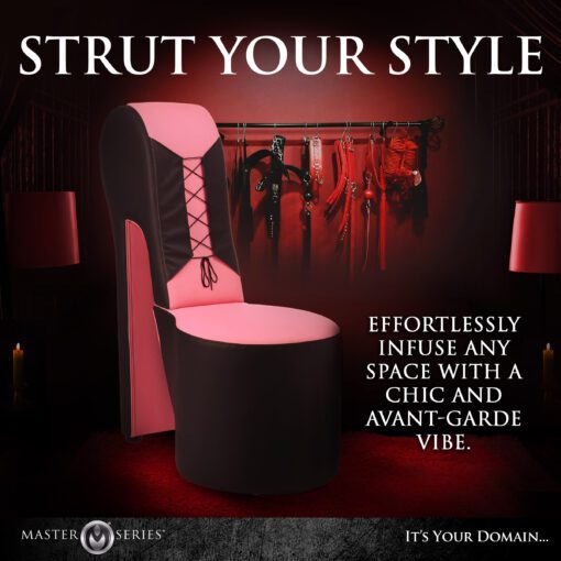 Stiletto Corset Chair - Pink - Image 7