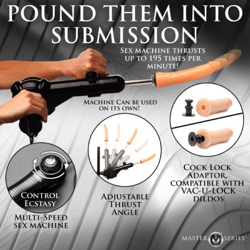 Throne Deluxe Adjustable Sling with Sex Machine - Image 4