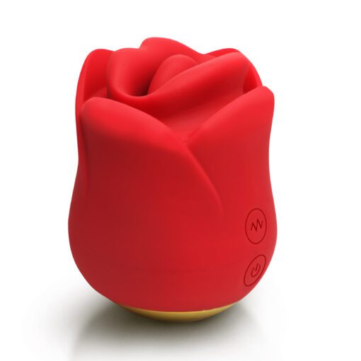 Sweet Kiss Kissing and Vibrating Clitoral Stimulator - Red - Image 6
