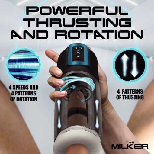 The Milker Roto-Stroke Thrusting and Rotating Masturbator - Image 4