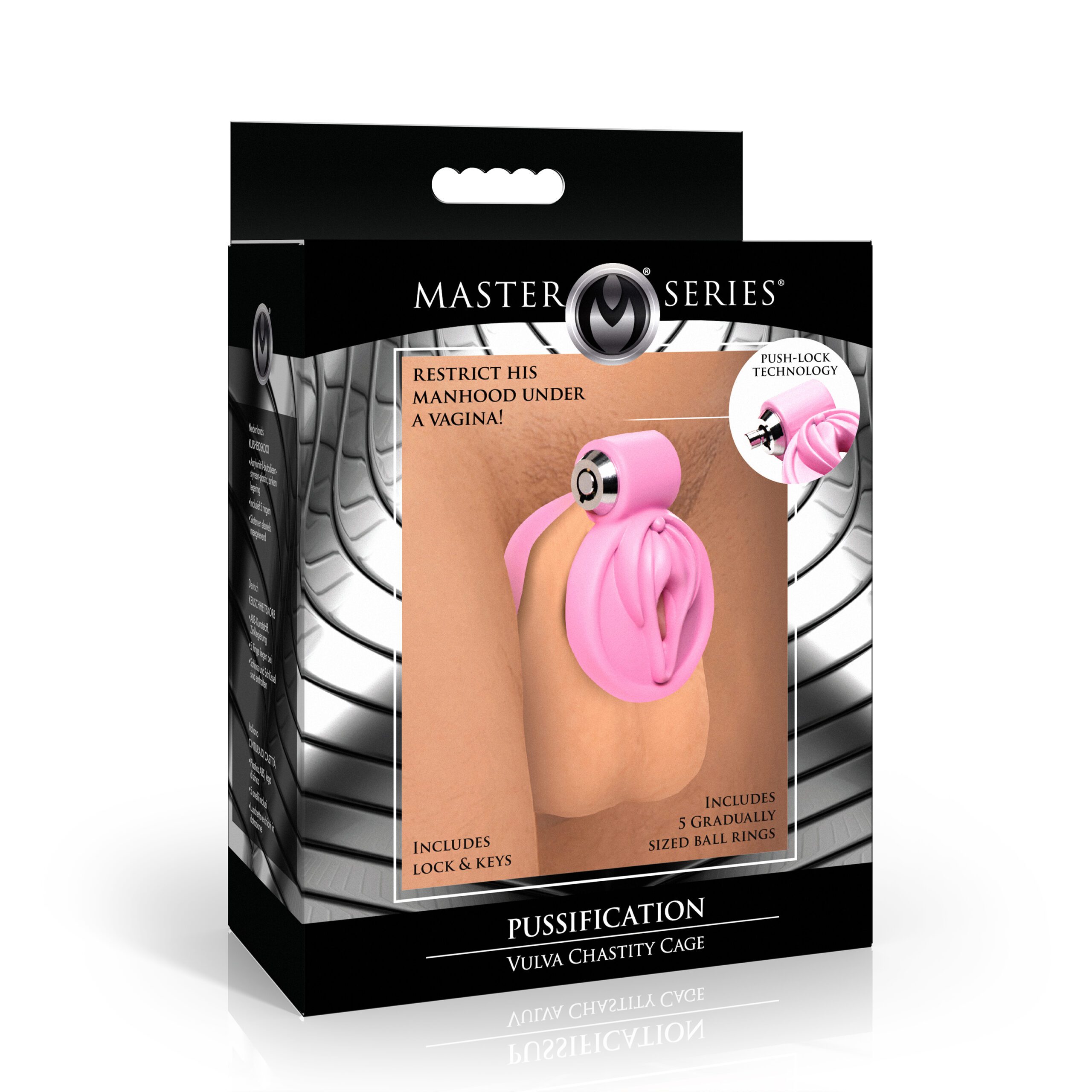 Pussification Vulva Chastity Cage - Image 7