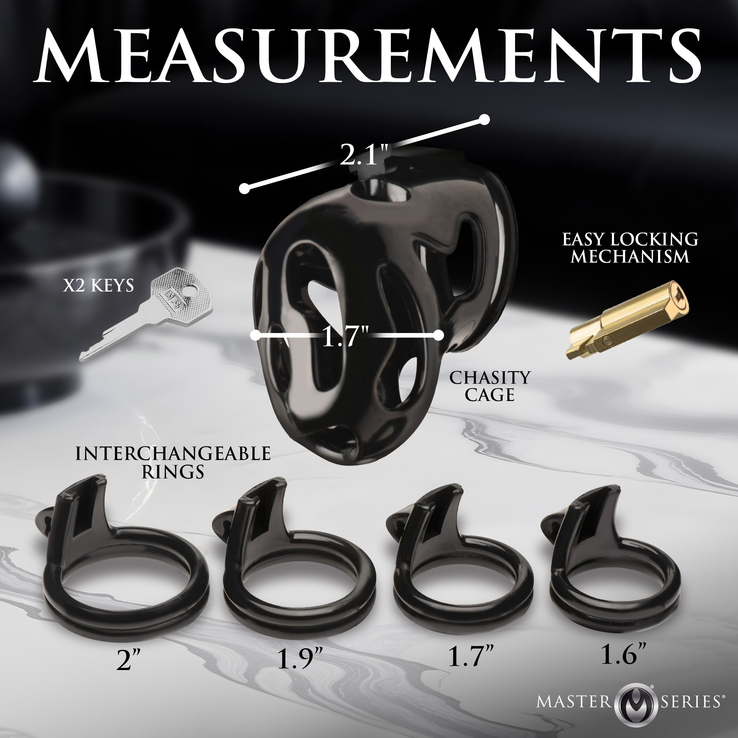 Hard Stop Chastity Cage - Image 6
