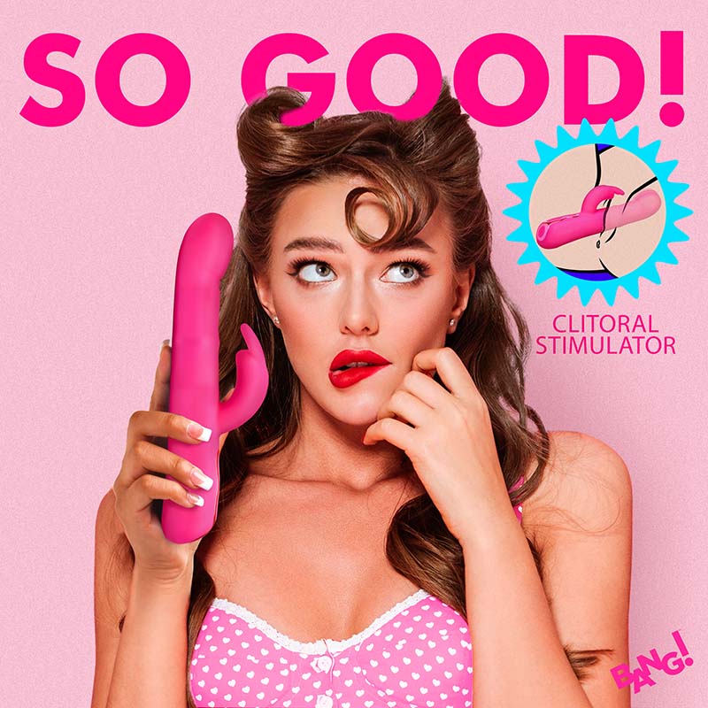 Come-Hither Beaded Silicone Rabbit Vibrator - Image 2
