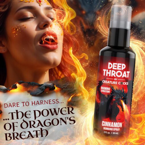 Deep Throat Cinnamon Numbing Spray - Image 2