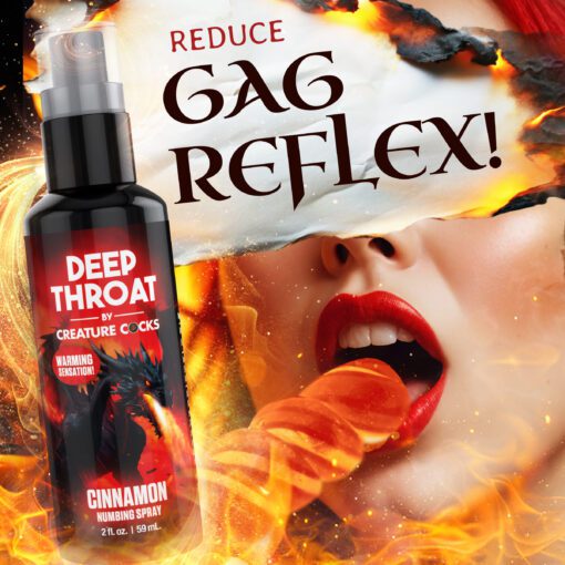 Deep Throat Cinnamon Numbing Spray - Image 4