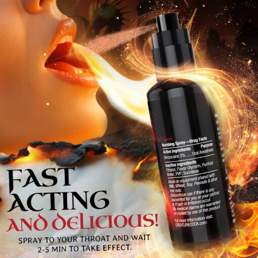 Deep Throat Cinnamon Numbing Spray - Image 5