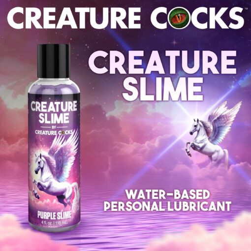 Purple Creature Slime Water-Based Lubricant - 4oz - Image 2