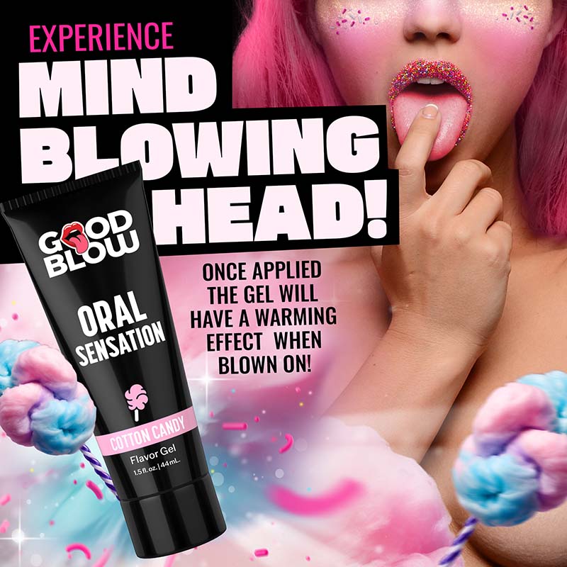 Oral Sensation Gel - Cotton Candy - Image 3