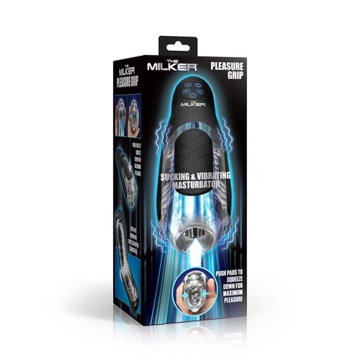 Pleasure Grip Sucking & Vibrating Masturbator - Image 7