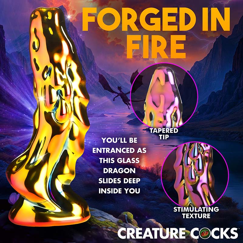 Dragon Glass Glass Dildo - Image 2