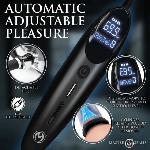 Rosebud Driller Deluxe Set Vibrating Silicone Rosebud Pump - Image 3