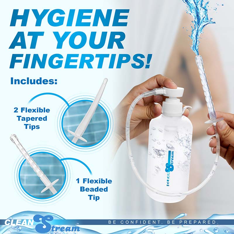 XL Enema Bottle with 3 Attachements - Image 2