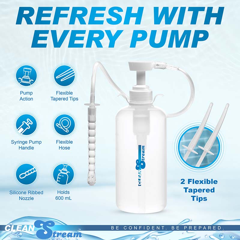 XL Enema Bottle with 3 Attachements - Image 4