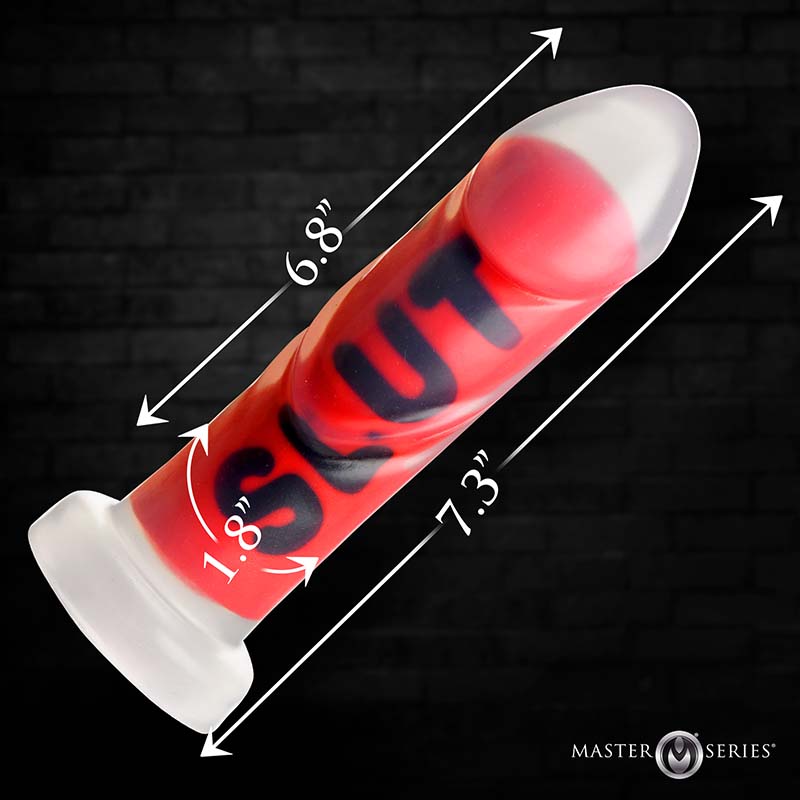 Slut Silicone Dildo - Image 3