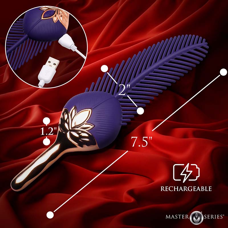 The Tickler Vibrating Silicone Tickler - Image 6