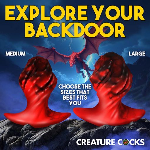 Dragonspawn Silicone Butt Plug - Large - Image 4