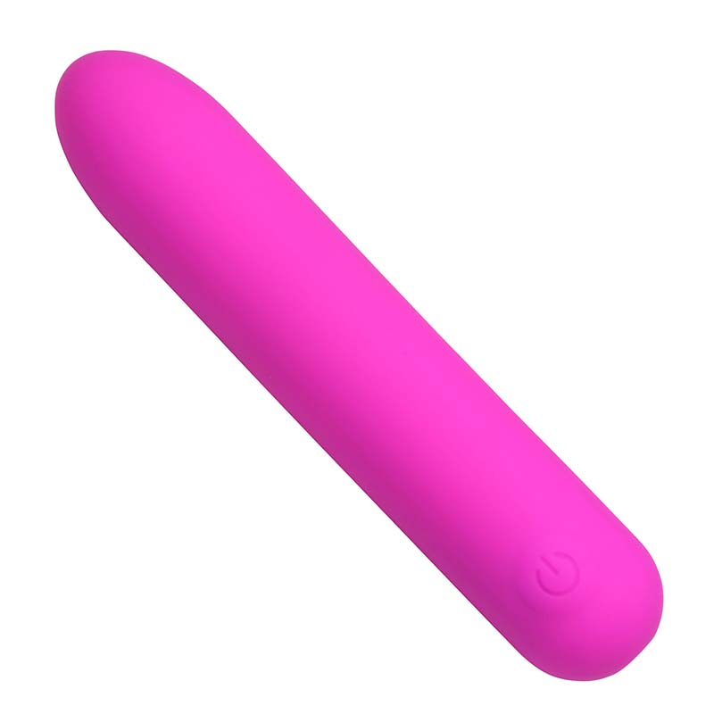Tapered Flexible Silicone Bullet - Pink - Image 6