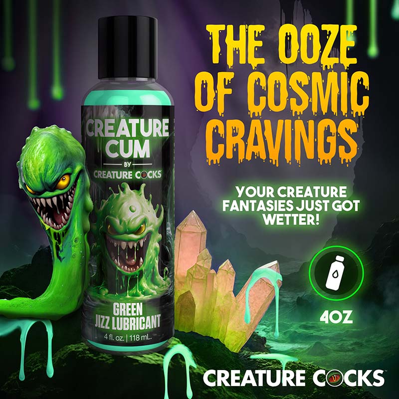 Creature Cum Green Jizz Lubricant - 4oz - Image 2