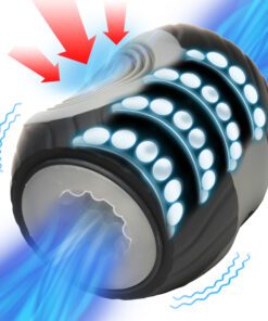 10X Vibrating & Squeezing Masturbator